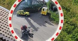 Při nehodě na zahradním traktoru utrpěl muž velmi vážná zranění